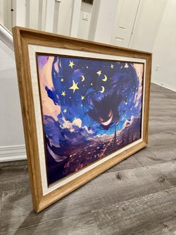 Pokemon Gengar Wall Art