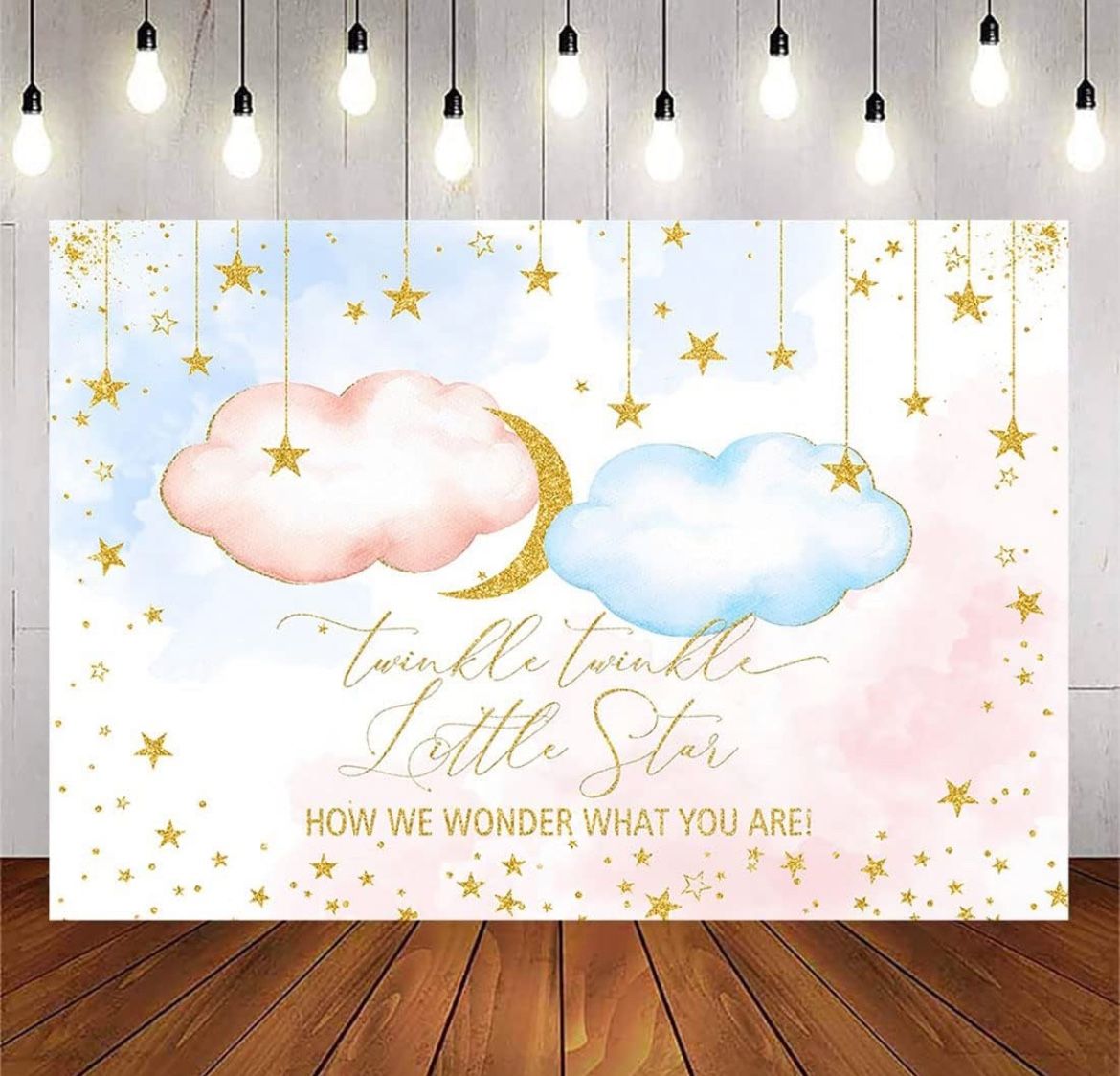 Twinkle Twinkle Gender Reveal Decorations