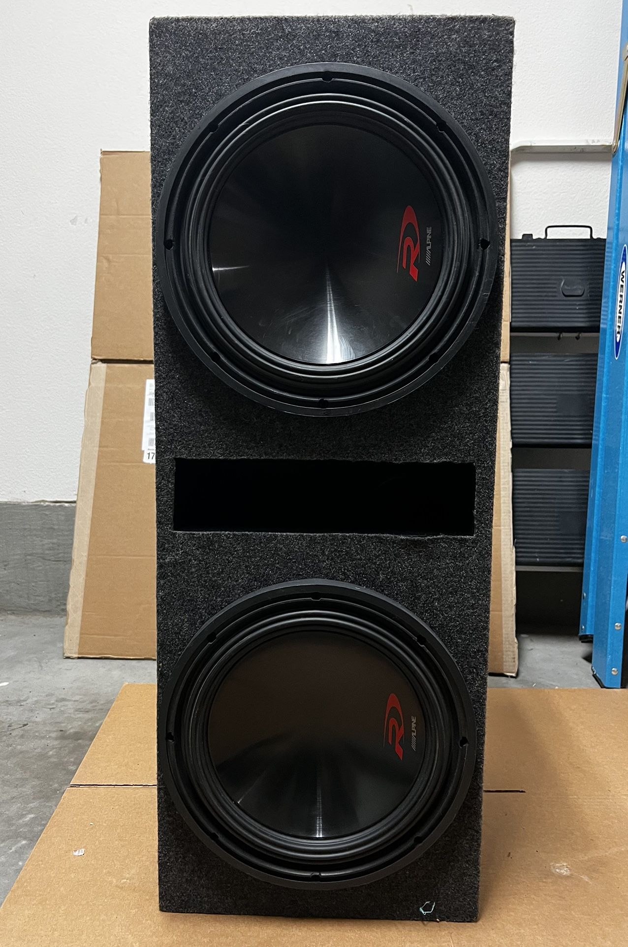ALPINE 12 INCH TYPE-R SUBWOOFERs
