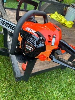 $150$. 14 in. 34.4 cc Gas 2-Stroke Rear Handle Chainsaw with Automatic Chain Oiler