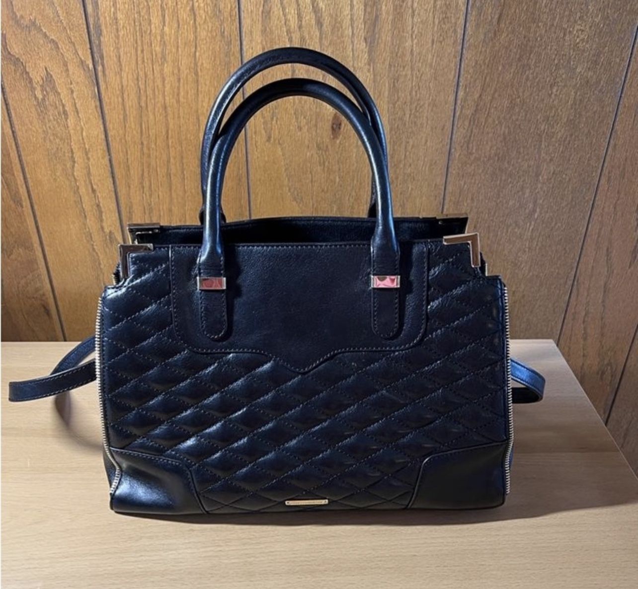 Rebecca Minkoff Black Leather Bag 