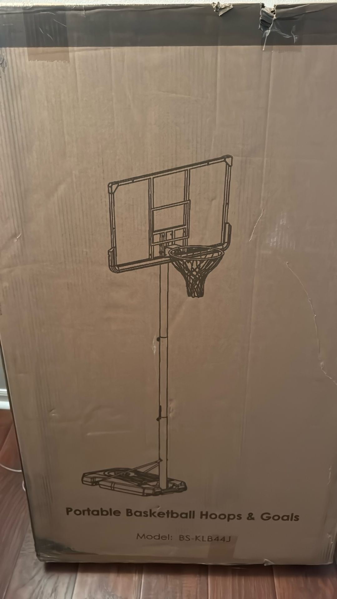 New Portable Basketball Hoop & Goal