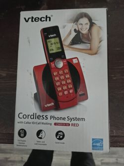Cordless Phone Red Vtech