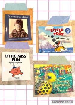 Kids books-NEW-Miss Spider, Miss Fun, train, Classroom, Teacher, Reading
