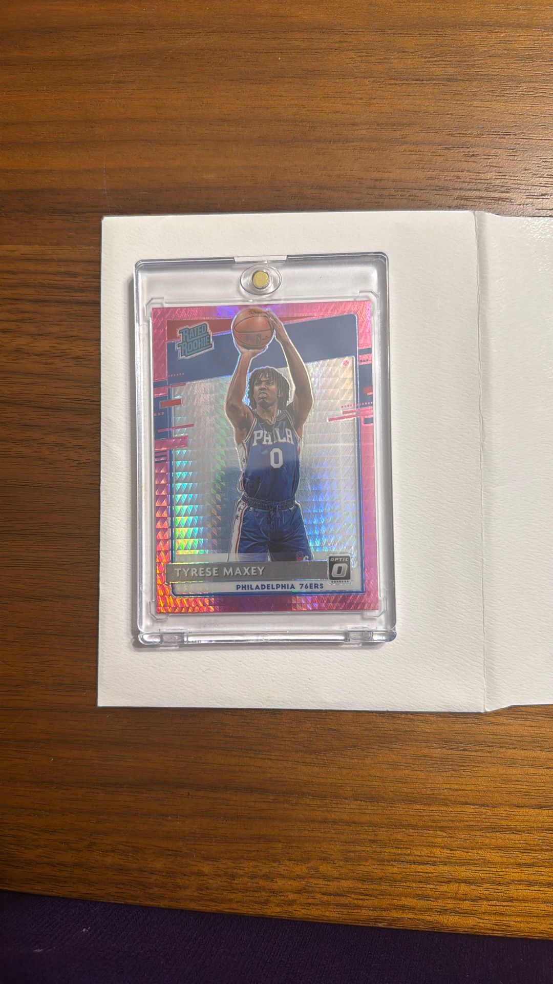 Tyrese Maxey. Rated rookie. Mint.