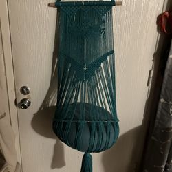 Hanging Cat Macrame Bed 