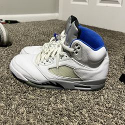 Air Jordan 5 White Stealth Size 11