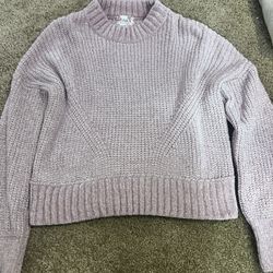 pink sweater 