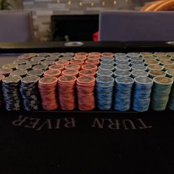 Vintage Ceramic Poker Chip Lot!