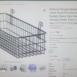 Hanging Storage Baskets