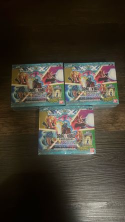 Dragonball masters impact beyond dimensions booster box