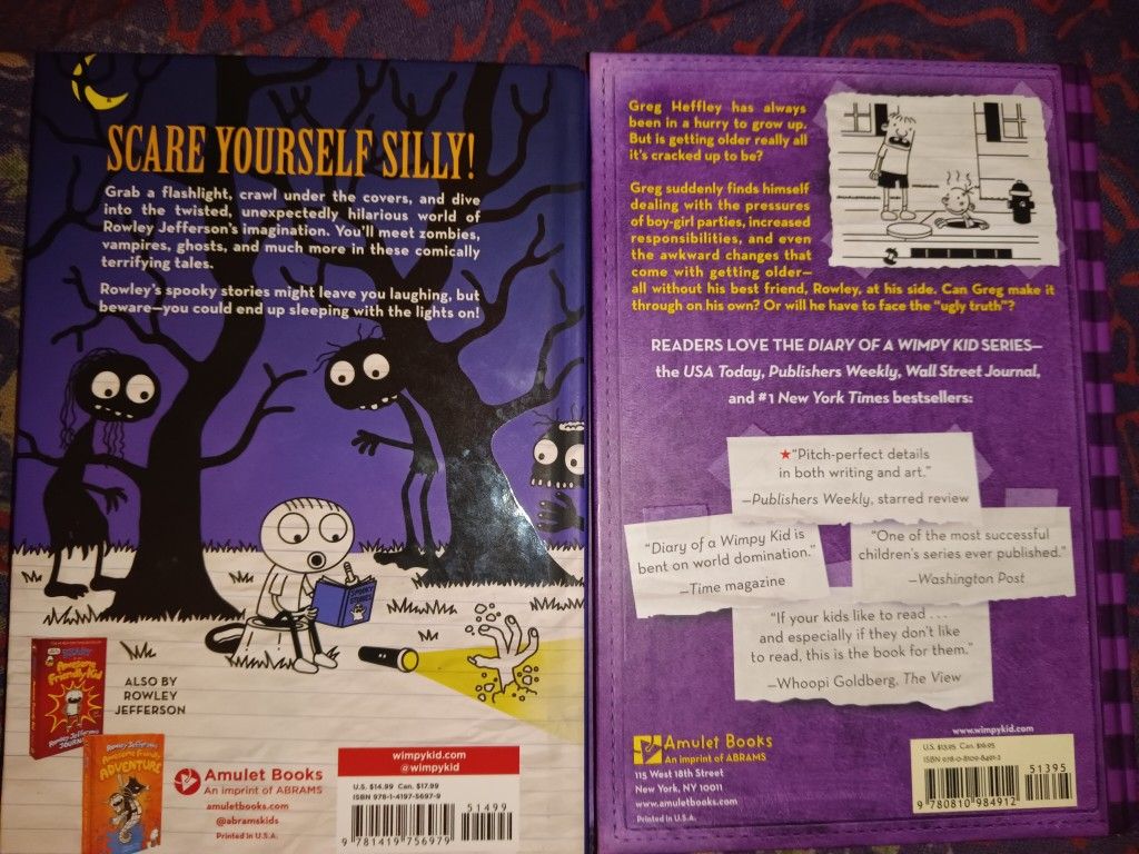 New Diary Of A Wimpy Kid Book Set