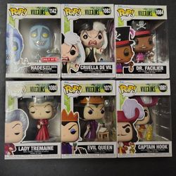 Funko Pop Disney Villains 