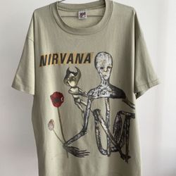 Vintage Nirvana Incesticide Tshirt (1993) -Anvil