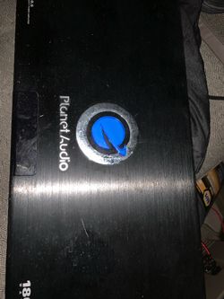 5channel planet audio 1800 watt amp