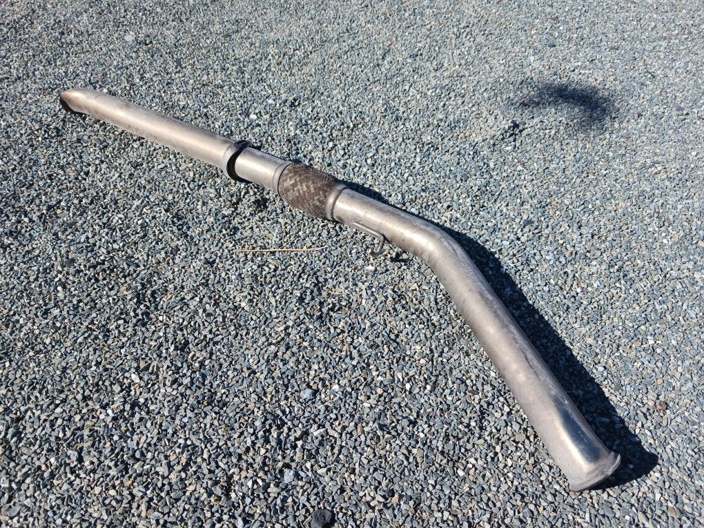 BMW 3 series 04-11 E92 M3 turbo turbocharger exhaust pipe 3 1/2in 3.5