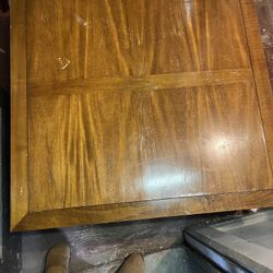 Solid Wood Cocktail Table 