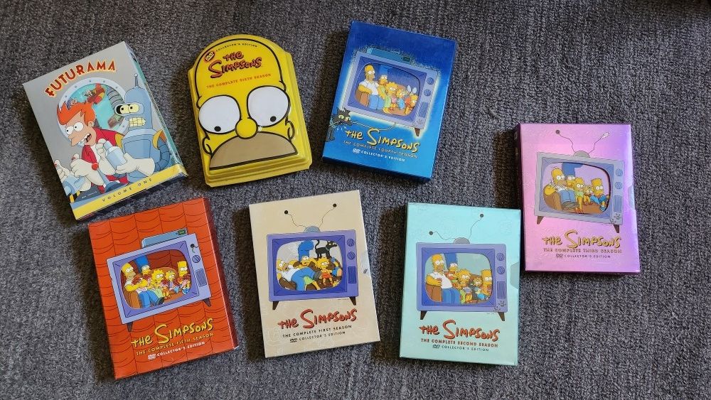 Simpsons & Futurama on DVD