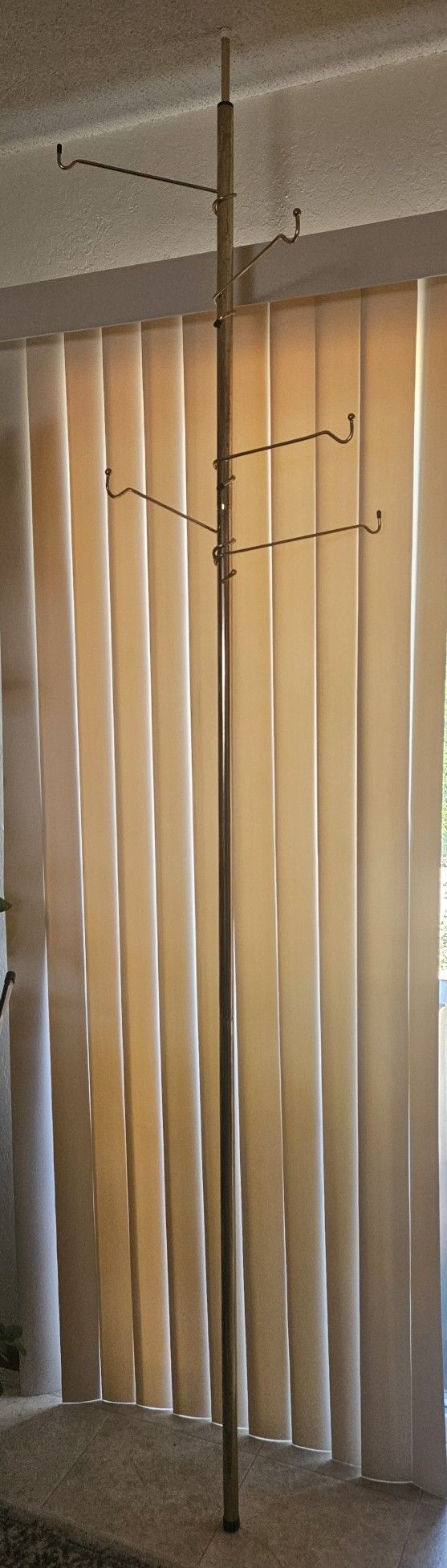 Vintage MCM Tension ROD PLANT HOLDER