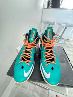 LeBron 10 X Miami Dolphins - Mens Size 11 - CLEANED!