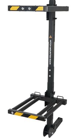 Folding Hitch Mounted Snowboard Rack w/ Security Lock For Sale $80.00 50%+ OFF $177.99 NEW IN BOX
