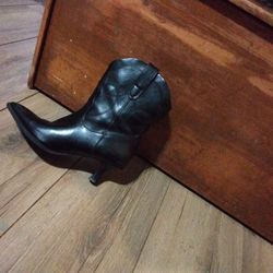 Ladies Cowgirl Boots Low Heel 
