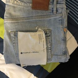 PURPLE JEANS Size 34 