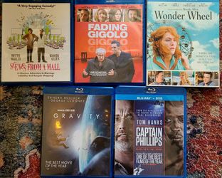 Lot of 5 Blu-ray movies