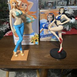 Nami Robin Anime Figures from Japan