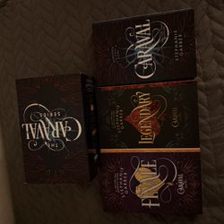 Not Used Caraval Trilogy Books 