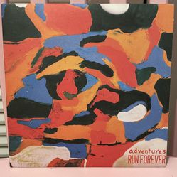 Adventures - Run Forever EP 7" vinyl record