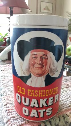 1950s original oats ceramic Jar perfect condition 👌