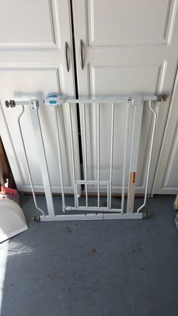 Animal door gate.