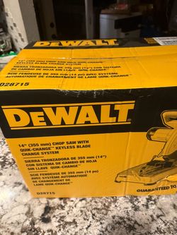 DEWALT 15 Amp 14 Inch Cut Off Saw