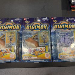 Digimon Digivolving Action Figures Bandai
