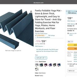 Feetlu Foldable Yoga Mat 
