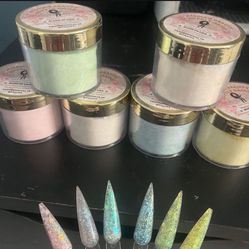 Glitter Acrylic Powders 