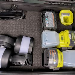 NEW RYOBI 18V ONE+ CORDLESS AREA LIGHT 