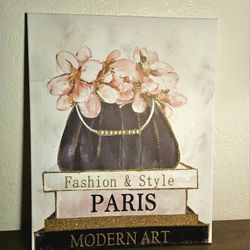 Pair of Fashion & Style Canvas Print Hanging Wall Art