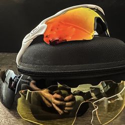 New Oakleys  Box, Pouch Cloth All Included