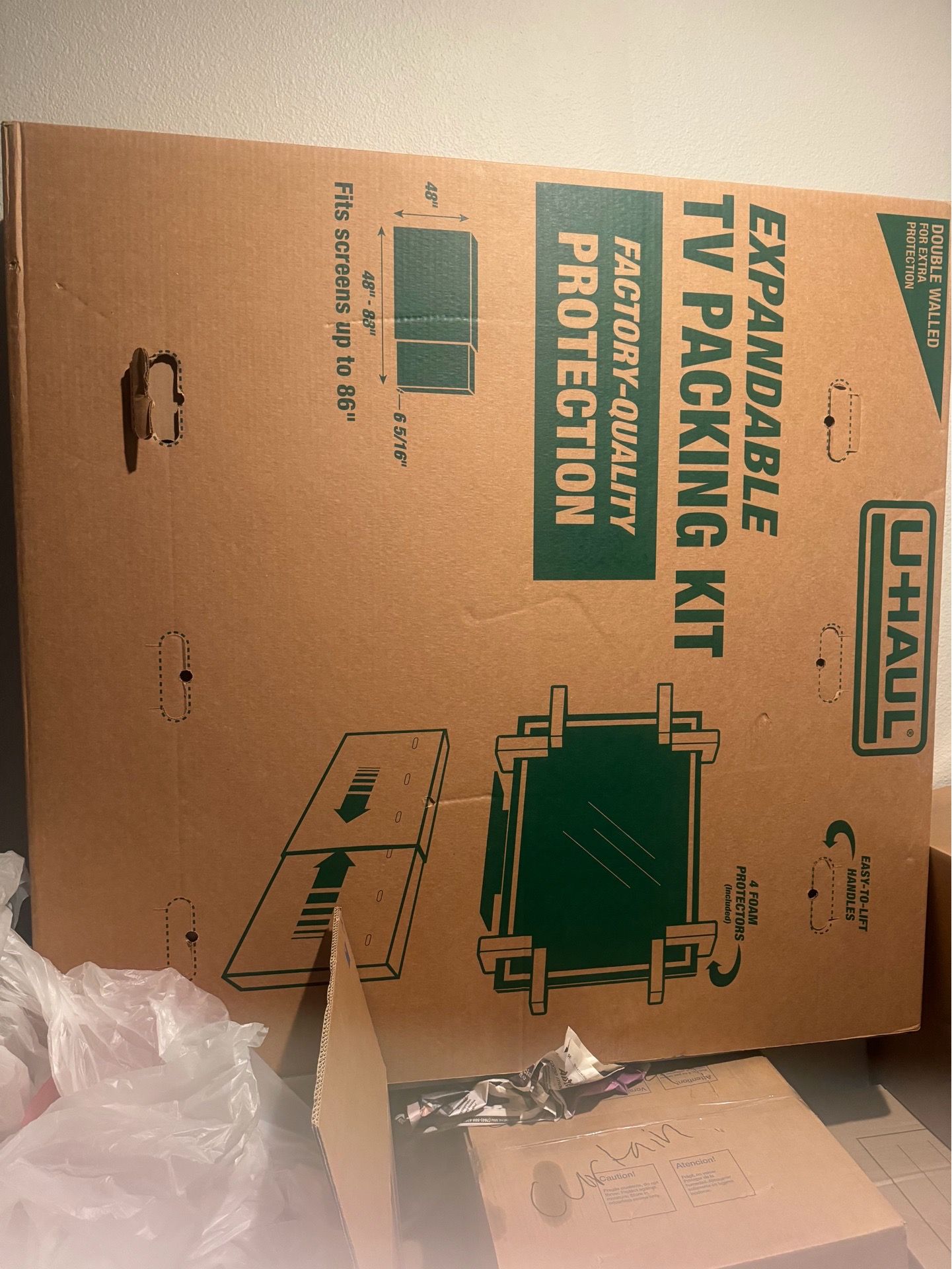 TV Moving Box