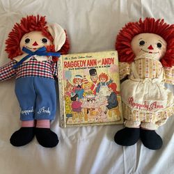 Limited Edition Raggedy Ann & Andy Doll Set