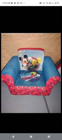 Delta Children Upholstered Kids' Chair - Mickey Mouse