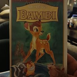 Walt Disney Bambi Vhs