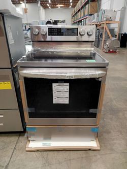 LG electric range oven