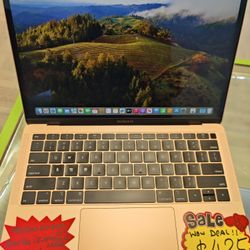 MacBook Air 2019 13" Rose Gold Retina Intel Core i5-9th Gen, 8gb Ram, 128gb SSD , MacOS Sonoma . $99 worth Microsoft Office Package installed. Comes w