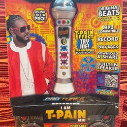 Pro Tunes I am T-Pain Mic (new sealed)