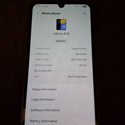 Galaxy A15 5G Boost mobile 64gb memory.