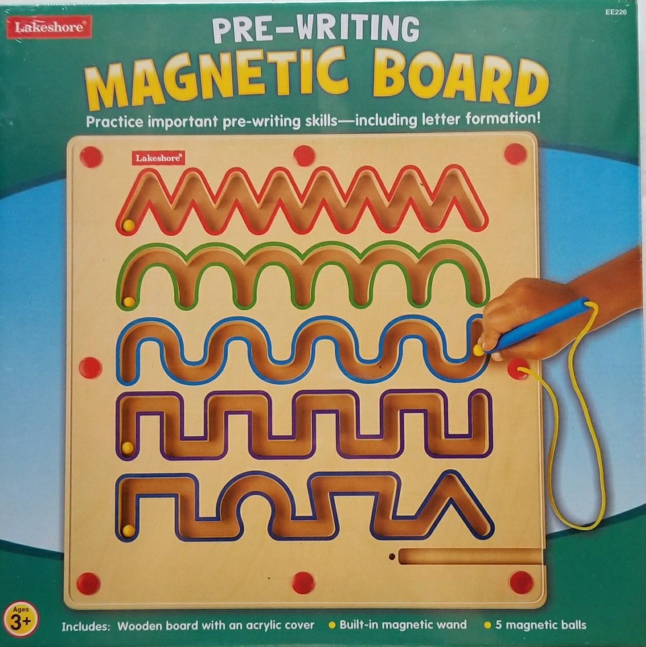 Lakeshore Pre-Writing Magnetic Board