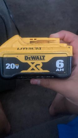 Dewalt Battery 20V 6AH
